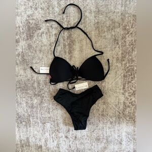 CHYNNA DOLLS Elegant Black Bikini Set